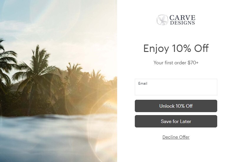 Carve Designs Discounts