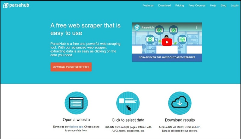 ParseHub for Price Scraping Tools