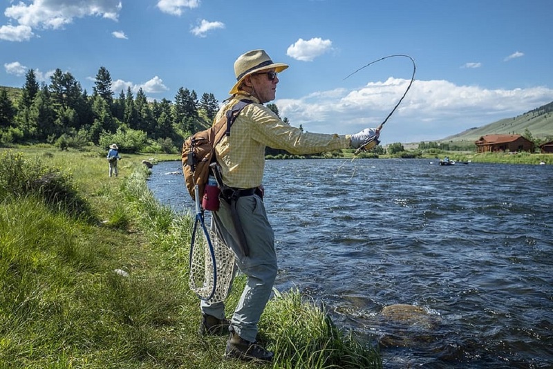 Cast The Line Into The Water