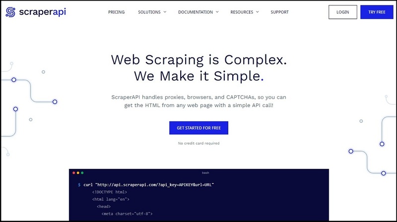 ScraperAPI for Price Scraping Tools