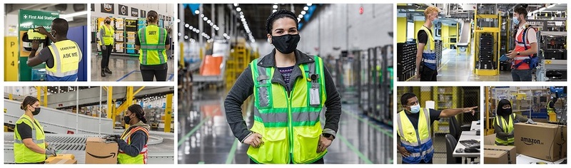 Amazon Warehouse Personnel Required To Wear Vests