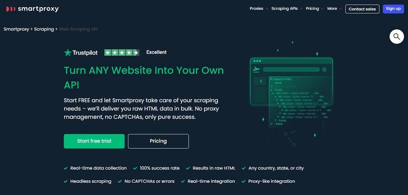 Smartproxy for Best Data Scrapers