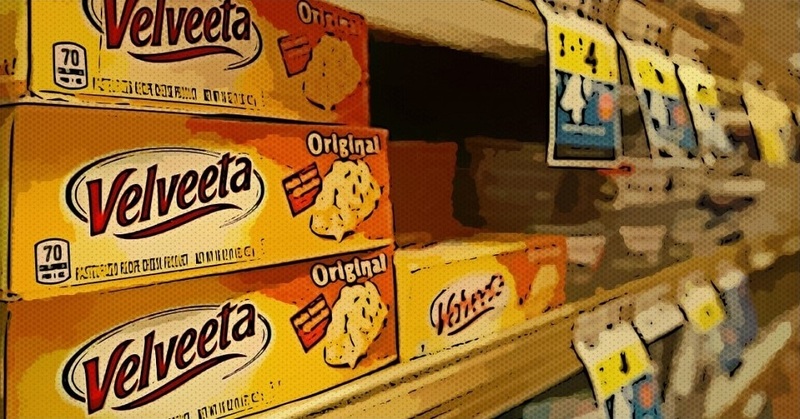 Find Velveeta in Cheese Aisle