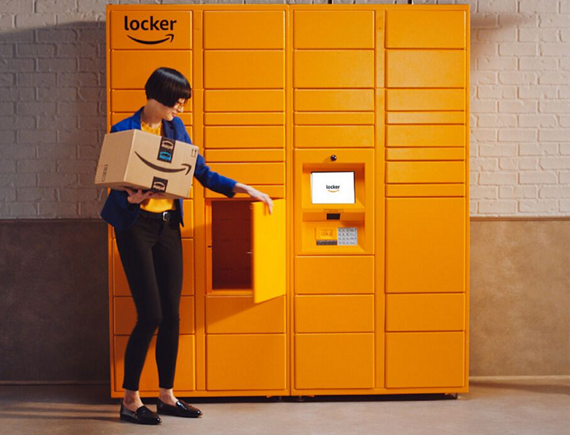 What time does Amazon deliver to lockers