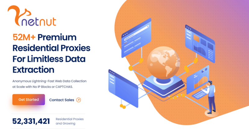 NetNut Rotating Residential Proxies 