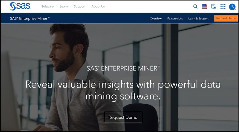 SAS Enterprise Miner for Best Data Mining Tools