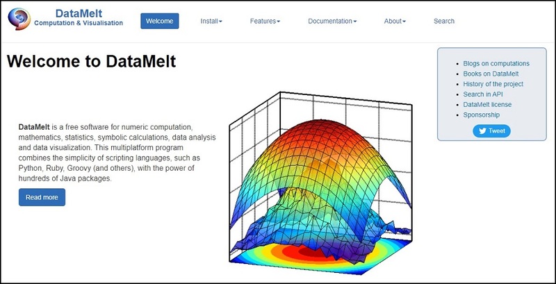 Data Melt for Best Data Mining Tools