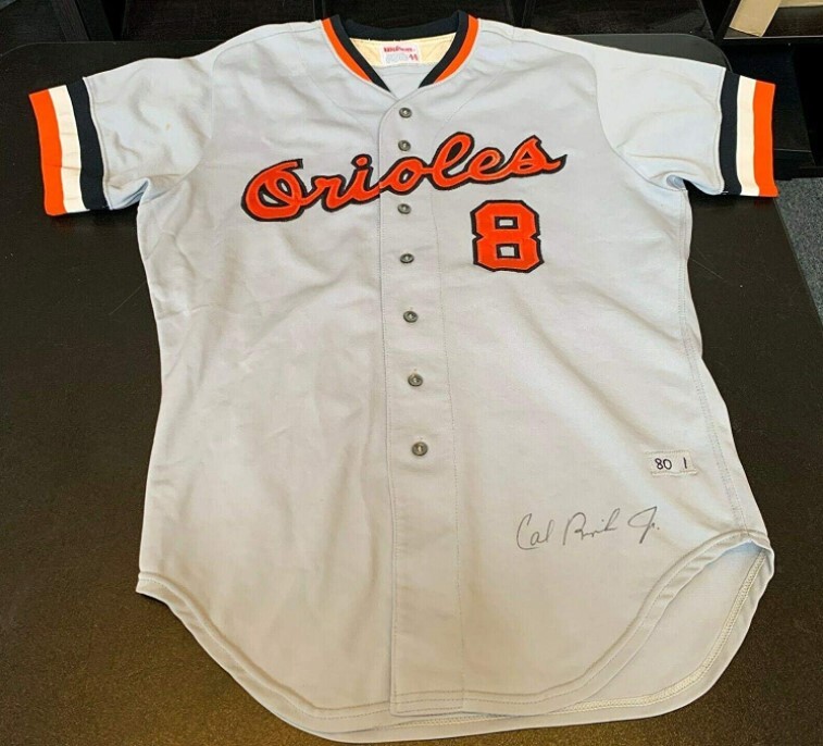 Cal Ripken Jr 1981 Rookie Game-used Jersey 