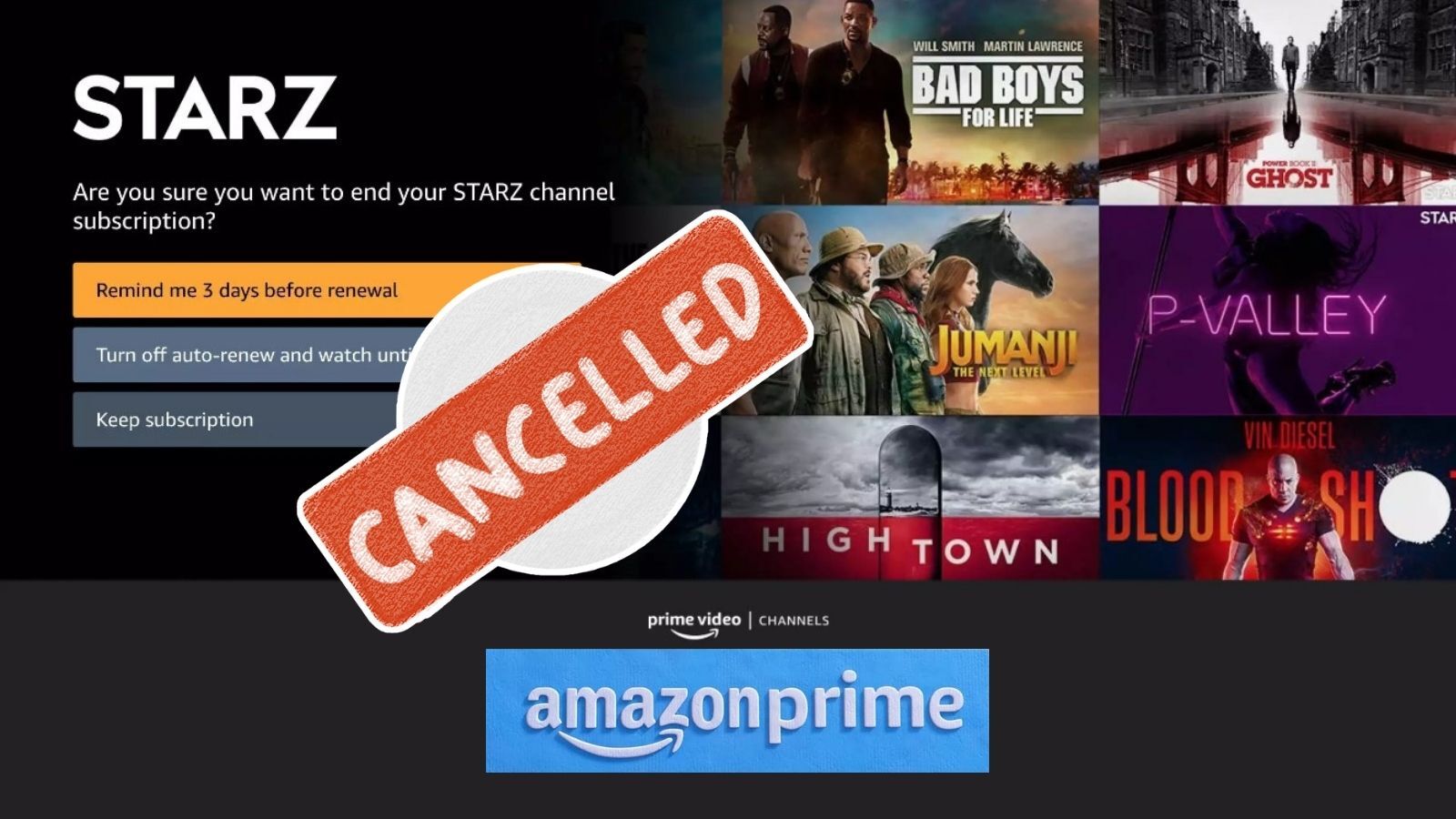 How To Cancel Starz On Amazon Prime in 2023 (Step-By-Step + FAQs)