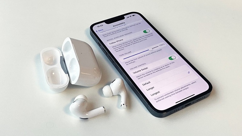 Adjust Volume on AirPods