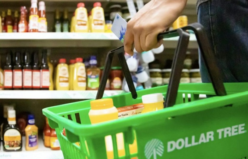 Customers buy at Dollar Tree using the EBT card