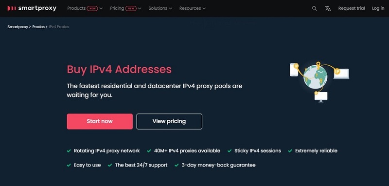 Smartproxy for IPv4 Proxies