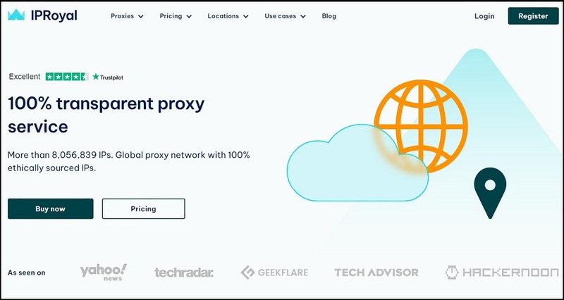 IPRoyal Homepage