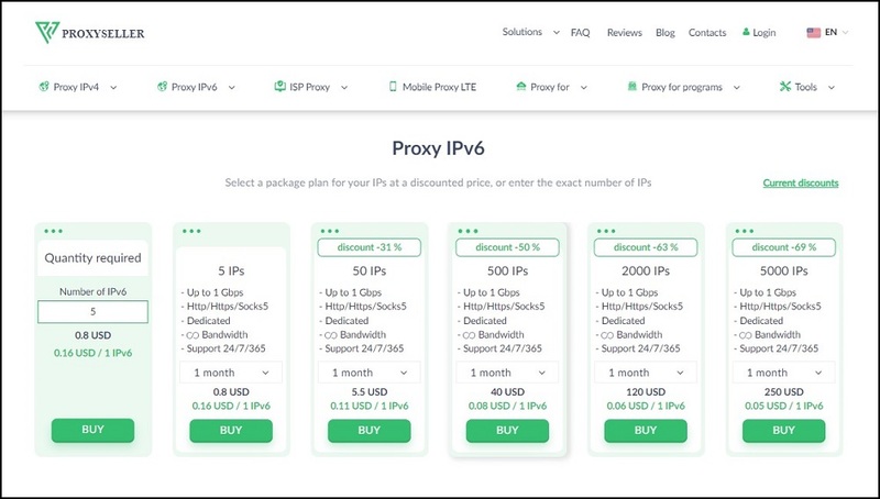 Proxy-Seller for IPv6 Proxies