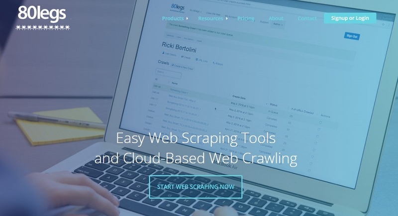 80legs for Web Crawling Tools