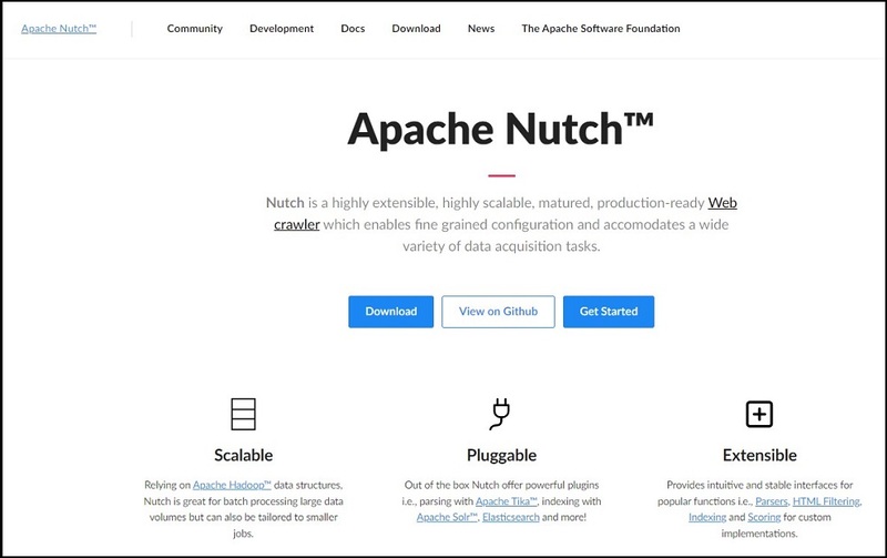 Apache Nutch for Web Crawling Tools