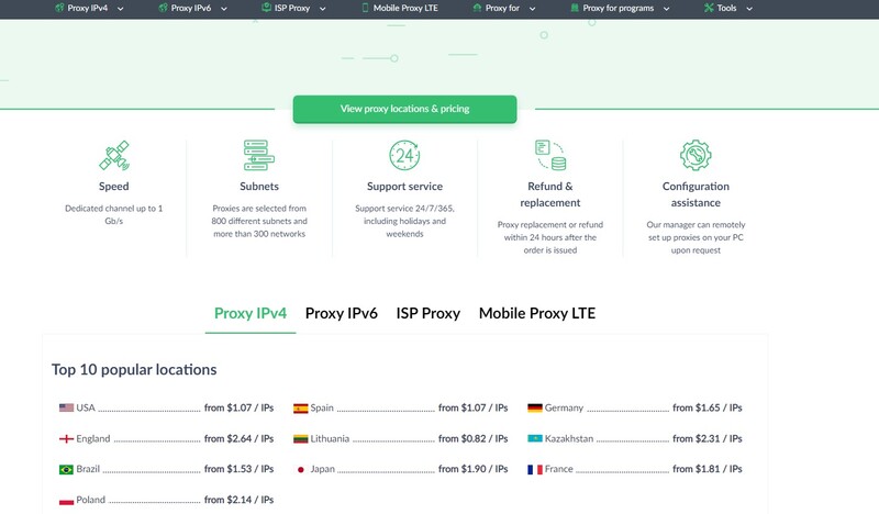 Proxy-Seller IPv4 Proxies