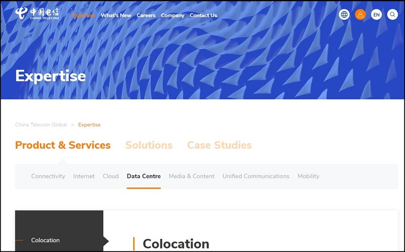China Telecom Data Center Companies
